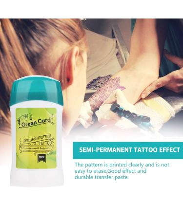 Tattoo Transfer Stick and Cream Set | Skin Solution Soap Gel for Temporary Tattoo Makeup - Primer for Stencils and Transfer Paper Machine - Buy Online on GoSupps.com