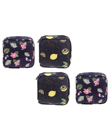 Exceart upholstery pocket pad holder for sanit Storage bags for women's bandages