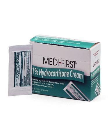 Medique 21173 Hydrocortisone Anti-Itch Cream Packets for First Aid & Emergency Kits 25 Pack - Buy Online on GoSupps.com