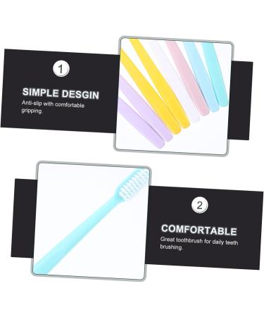 Shop Minkissy Soft Nano Toothbrush Set - 4 Pieces for Ultimate Oral Hygiene & Deep Cleaning | International Shipping - Buy Online on GoSupps.com