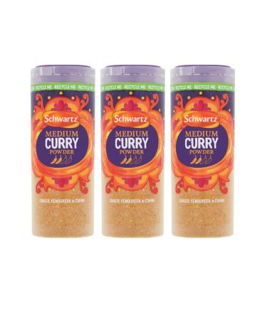 Curry Mix Bundle Containing Schwartz Medium Curry Powder 90g (3 Pack) - Buy Online on GoSupps.com