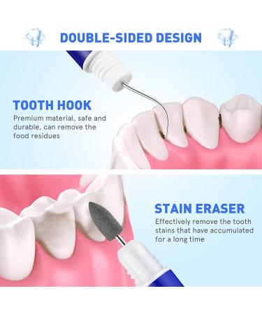 2pcs Portable Dental Tooth Hook for Plaque and Stain Removal - Buy Online on GoSupps.com