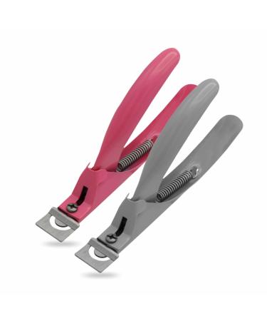 Acrylic Nail Cutter Super Sharp Nail Tips and Edge Trimmer Steel Nail Clipper Manicure Or Pedicure Tool for Girls Or Women Artificial Toenail Clipper for Thick Nails 1PC (Assorted Color)