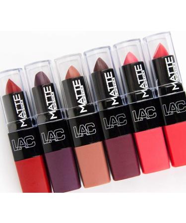 L.A. Colors Matte Lipstick Tender 1 Ounce - Long-Lasting & Vibrant Color (Pack of 1) - Buy Online on GoSupps.com