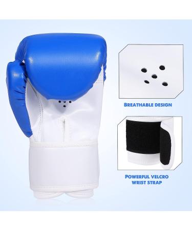 Kids Boxing Gloves - Cartoon Sparring Training Gloves for Ages 3-9 | Blue - Buy Online on GoSupps.com