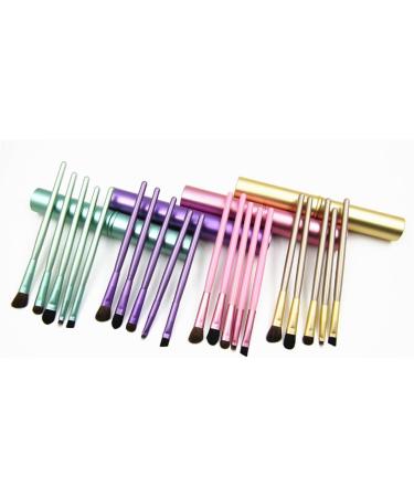 Healeved 5pcs Eye Makeup Brush Eye Shadow Brush Eyeshadow Brush Purple - Buy Online on GoSupps.com