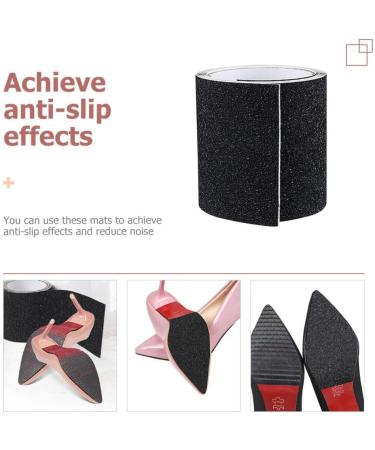 HOMSFOU Sole Protector Clear - Anti-Slip High-Heel Shoe Bottom Protectors | 10x200cm Sole Protectors for Heels - Buy Online on GoSupps.com