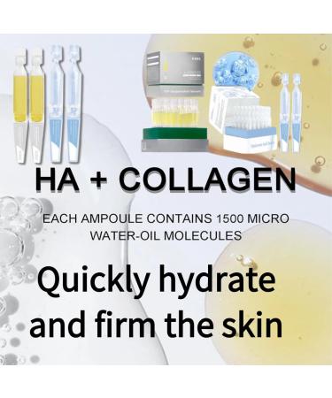 Hydrating and Skin Repair Ultra Hydrating Serum 5% 4D Hyaluronic Acid 30pcs+Emergency Repair Firming Oil-Suspension Serum by KOEC Combination - Buy Online on GoSupps.com