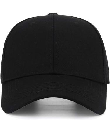 Personalized Custom Baseball Cap | Adjustable Trucker Hat for Gifts | Black Sun Peak Cap - Buy Online on GoSupps.com