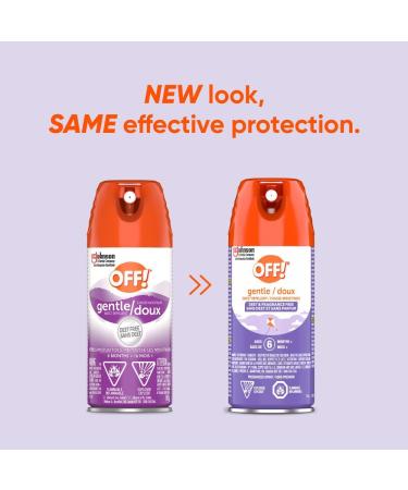 OFF Gentle DEET Free Insect and Mosquito Repellent Bug Spray for Camping Bug Repellent Safe for Clothing 142 g (Packaging May Vary) - Buy Online on GoSupps.com