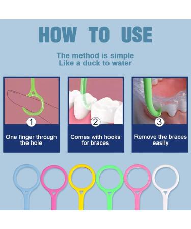 Shop Ingjia 12-Piece Aligners Distance Tools for Invisible Braces | Braces Removal & Tooth Cleaning Tools - Colorful Dentist Cutlery for Adults - Buy Online on GoSupps.com