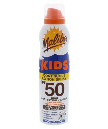 MALIBU 175ml SPF 50 Kids Cont Spray Ltn