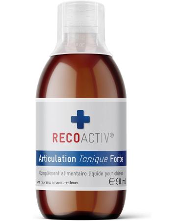 RECOACTIV Joint Tonic Strong for Dogs 3 x 90 ML Dietary Food Supplement for Degenerative Joint Diseases with Green Mussel and Glucosamine - Buy Online on GoSupps.com