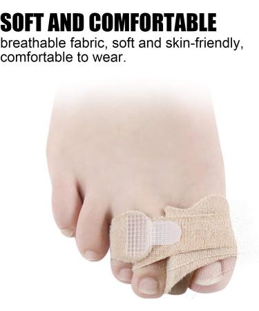 3pcs Toe Separator & Bunion Corrector Set | Gel Toe Spacers for Hallux Valgus | Adjustable Elastic Fabric Bandage - Buy Online on GoSupps.com