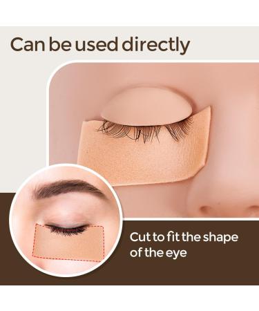 Lunamoon Eyelash Extension Tape - 2 Rolls Brown Adhesive Lash Tape for Eyelash Extensions - Buy Online on GoSupps.com