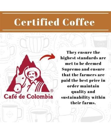 DON JOSE: COLOMBIAN Speciality Coffee | Dark Roast | Single Origin Supremo Arabica | Hand Roasted Coffee Beans (500g Resealable Bag) - Buy Online on GoSupps.com