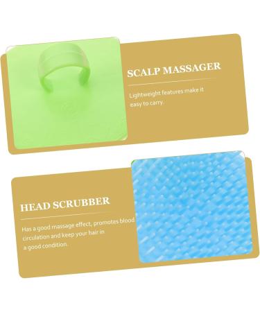 Magiclulu 18-Stk Shampoo & Massage Brush Set | Hand Massager for Hair & Body | Shower Brush for Men & Women - 3 Colors - Buy Online on GoSupps.com
