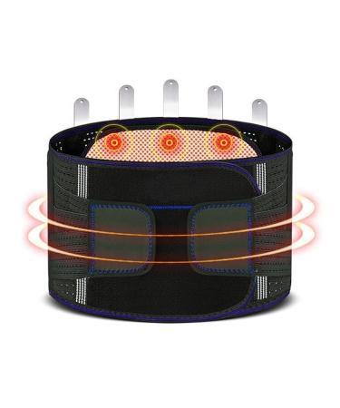 Dorbi back support belt with removable lumbar pad for men and women for pain relief in the lumbar spine herniated disc scoliosis and sciatica (size: xxl)