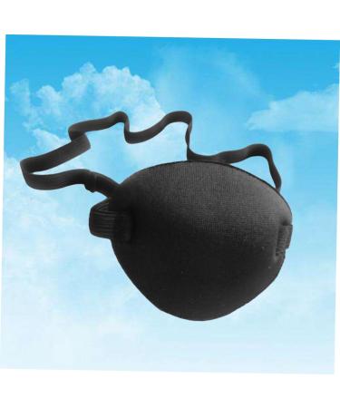 BCOATH 2pcs Lazy Eye Cover Eyepatch Pirate Eye Cover Adult Amblyopia Patches Pirate Cosplay Props Black - Buy Online on GoSupps.com