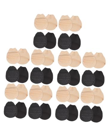 FOMIYES 20 Pairs Forefoot Socks Womens Heels Socks for Woman Half Toe Liner Socks Women s Toe Cover Summer Socks for Women Half Foot Socks Womens+Pumps High Heel Invisible Sponge
