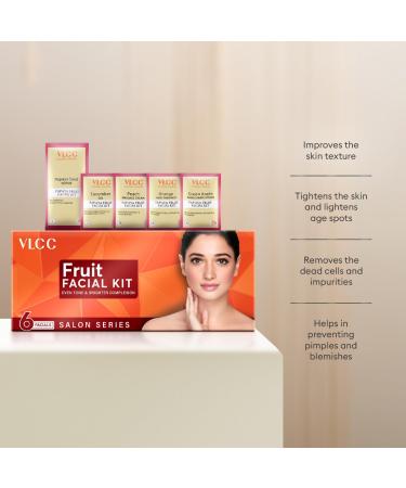 Buy VLCC Professional Salon Series Fruit Facial Kit 5x10g - Best International Shipping - Buy Online on GoSupps.com