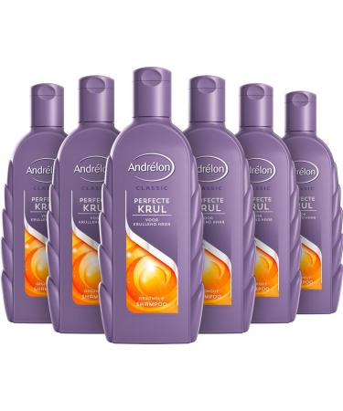 Andrelon Perfect Curl Shampoo for Curly Hair 6 Pack (6 x 300 ml)