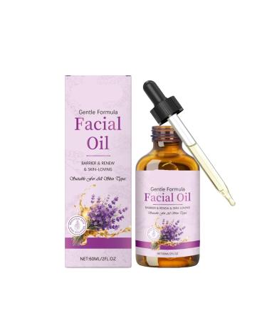 TS TAC-SKY Lavender Facial Moisturizing Oil - Nourishes Skin Enhances Complexion Brightens & Soothes Daily Gentle Skincare(3PCS)