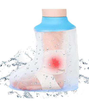 SUPERNIGHT Child Waterproof Ankle Cast Cover - Shower Bandage Protector for Kids - Reusable Sealed Watertight Foot Cast Bag - Anti-Slip Design - Buy Online on GoSupps.com
