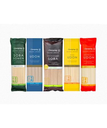 Clearspring Organic Japanese Skinny Soba Somen Noodles 200g - Buy Online on GoSupps.com