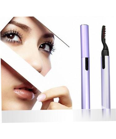 Balacoo Heated Eyelash Curler - Quick Natural Curling Mini Electro-Thermal Eyelash Curler in Purple | Perfect for Beautiful Lashes Worldwide - Buy Online on GoSupps.com