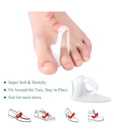 Jrery-KEY Hammer Toe Cushions Pads (Pack of 6) - Bunion Corrector and Relief Set for Toe Alignment and Pain Relief - Buy Online on GoSupps.com