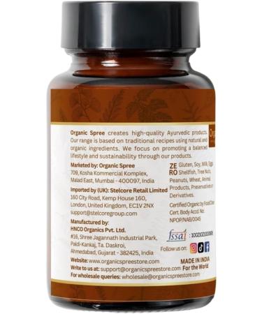 ORGANIC SPREE Manjistha 120 Tablets | Rubia Cordifolia (Manjistha) | USDA Organic Certified | Supports Lymphatic Health* | Dietary Supplement - 120tab - Buy Online on GoSupps.com