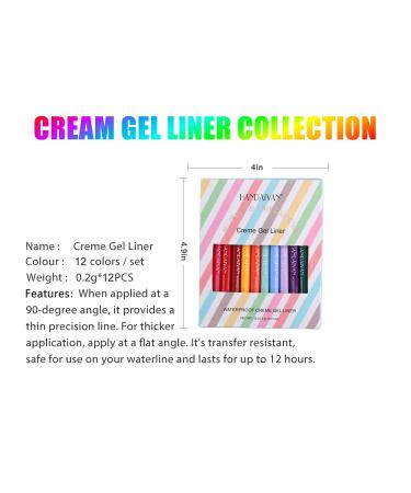 12-Piece Waterproof Neon Colored Eyeliners Twist Up Pencil Set for Women - Long Lasting Matte Finish - Eye Makeup Pencils in Vibrant Shades - Buy Online on GoSupps.com