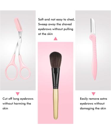 29-Piece Eyebrow Stencils Shaper Kit with Reusable Templates, Razor, Scissors, Makeup Brush, and Storage Box - Perfect for Trimming and Shaping Eyebrows - Buy Online on GoSupps.com