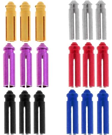 Dart Flight Wing Savers Protectors - 18PCS Aluminum Alloy Accessories - Fixed 90 Degrees - 6 Colors - Buy Online on GoSupps.com