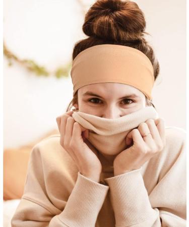 Non-Slip Turban Headbands for Women - Pack of 15 Multicolor Elastic Hair Bands for Workout, Running, Yoga - Sweat-Wicking Headwraps - Buy Online on GoSupps.com