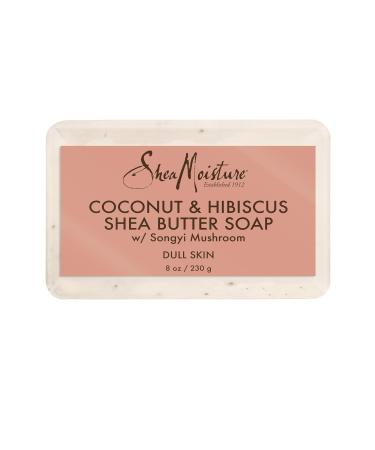Shea Moisture Coconut & Hibiscus Shea Butter Soap Bar 8oz (235ml) - 2 Pack - Buy Online on GoSupps.com