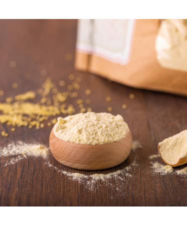 S ssundclever.de Bio Hirsemehl | 1kg Whole Grain | Untreated & Eco-Friendly Packaging | Sustainable & Plastic-Free - Buy Online on GoSupps.com