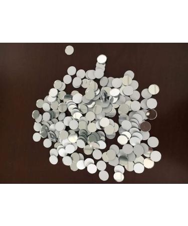 200pcs Small Round Mirror Mosaic Tiles (Dia 1x1cm) - Real Glass Crafts - Buy Online on GoSupps.com