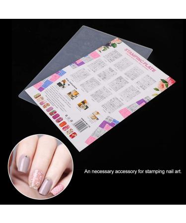 Nail Art Template Stencil & Stamping Kit - International Shipping Available! - Buy Online on GoSupps.com