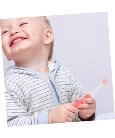 Buy Kombiuda Kids Toothbrush - Soft Bristles Travel-Friendly Pink - 1 Pack for Toddlers - Buy Online on GoSupps.com