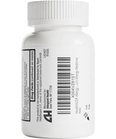 HealthA2Z Allergy Relief | Loratadine 10mg | Antihistamine | 500 Tablets | Relief from Itchy Throat Sneezing Runny Noses | 24-Hours Allergy Medicine - Buy Online on GoSupps.com