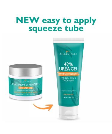 Urea Gel 42% for Feet - Maximum Strength for Cracked Heels, Calluses & Thick Toenails - Buy Online on GoSupps.com