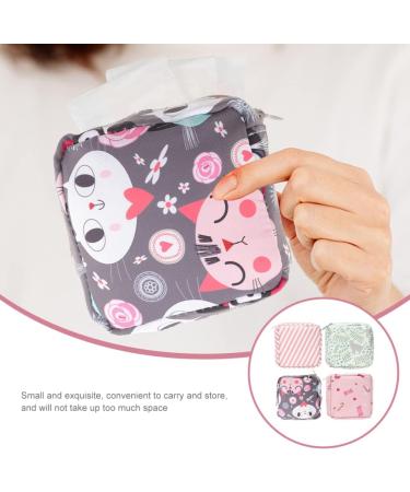 4-Pack Storage Bag for Women's Bandages | Periodica Zip Bags for First Period Gifts | Collectible Pink Bags for Teenage Girls - Buy Online on GoSupps.com