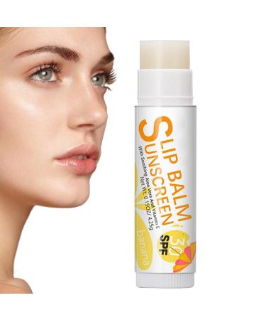 Tsuchiya Lip Balm SPF 30 | Ultra Nourishing Lip Care Moisturizing Cream Lip Balm with Fruit Long Lasting Moisturizing Lip Repair for Men Tsuchiya