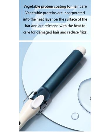 Large Tube Curling Iron - Dual Voltage 25mm Ceramic Tourmaline Long Curling Wand for International Use - Buy Online on GoSupps.com