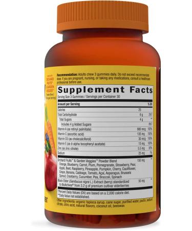 Nature's Way Alive! Immune Gummies - Grape & Cherry Flavors, 90 Count - Buy Online on GoSupps.com