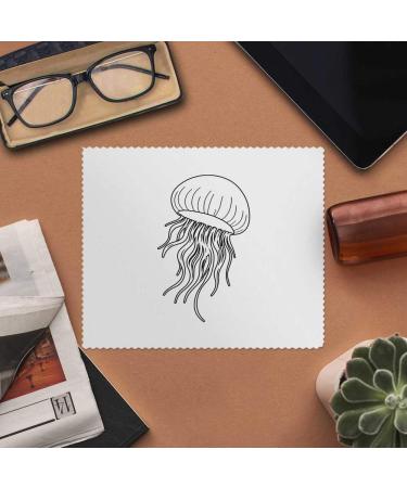 Buy 2 Microfiber Cleaning Cloths Swimming Jellyfish - Eco-Friendly Lint-Free Perfect for All Surfaces | International Shipping Available - Buy Online on GoSupps.com