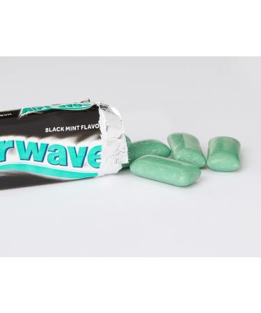 (30 Pack of) Airwaves Black Mint 10pce - 10pc Helps keep Teeth Clean And Mouth Fresh - Buy Online on GoSupps.com