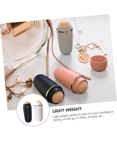 FRCOLOR 2pcs Volcanic Stone Oil-absorbing Ball Pimple Tool Oil- Absorbing Face Roller Oil Absorbing Ball - Buy Online on GoSupps.com